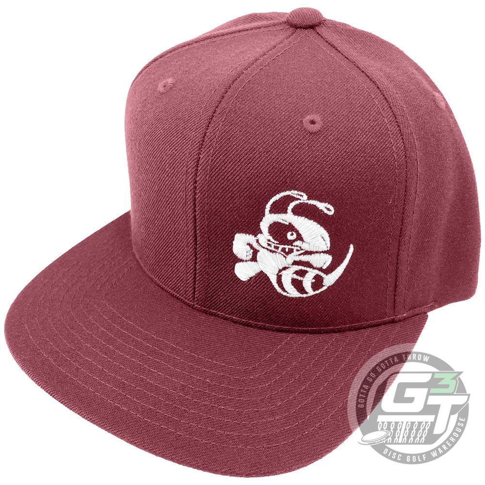 Discraft Apparel Burgundy / White Discraft Embroidered Buzzz Logo Snapback Disc Golf Hat