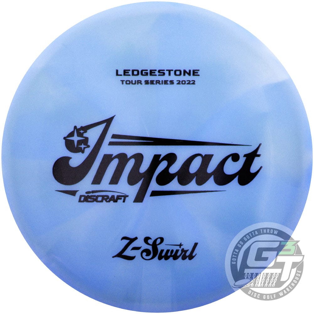 Discraft Golf Disc Discraft Limited Edition 2022 Ledgestone Open Swirl Elite Z Impact Fairway Driver Golf Disc