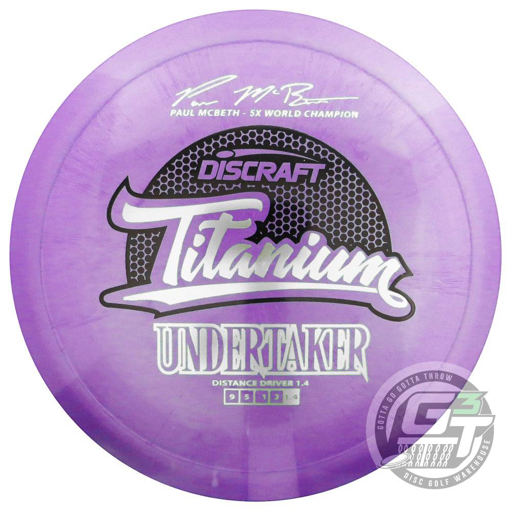 Discraft Golf Disc Discraft Titanium Undertaker [Paul McBeth 5X] Distance Driver Golf Disc