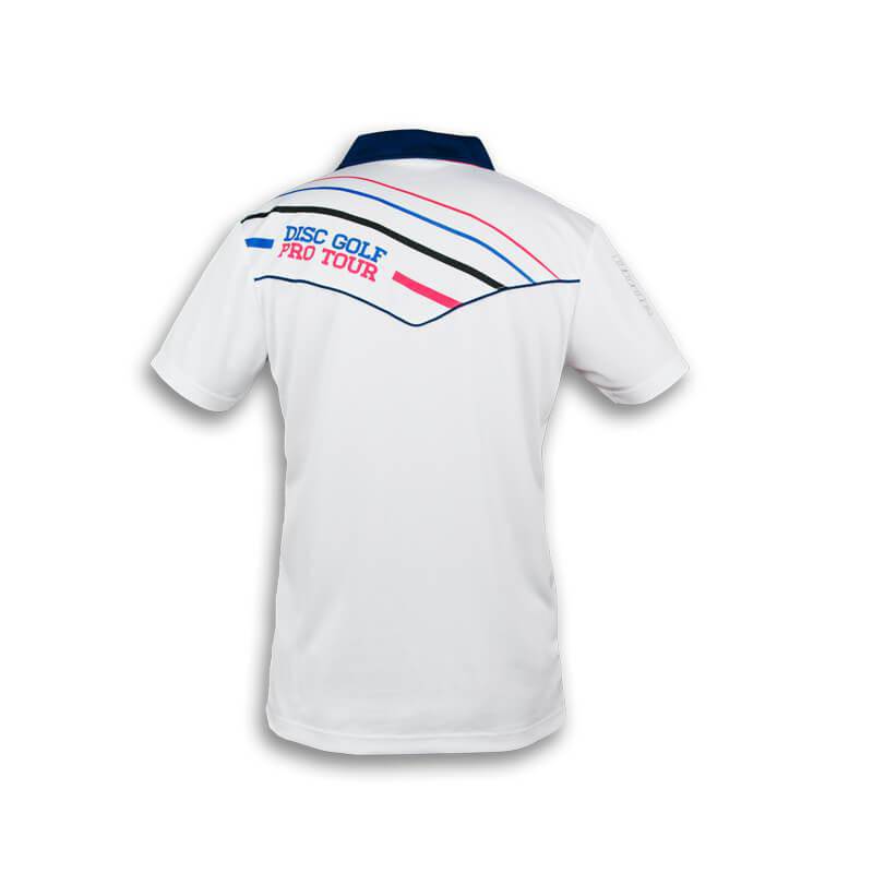 DUDE Apparel DUDE Disc Golf Pro Tour Short Sleeve Performance Disc Golf Polo Shirt