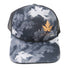 DUDE Apparel S / M / Gray Camo / Black DUDE Gregg Barsby Iron Leaf Trucker Cap Adjustable Mesh Disc Golf Hat