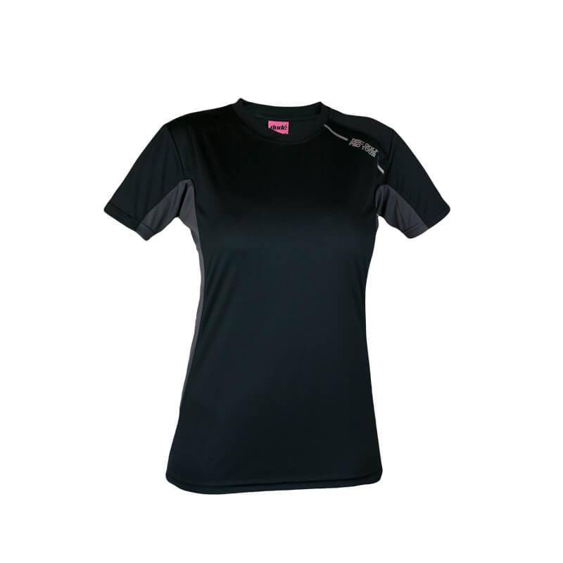 DUDE Apparel XXS / Black DUDE Ladies Disc Golf Pro Tour Tech Short Sleeve Performance Disc Golf T-Shirt