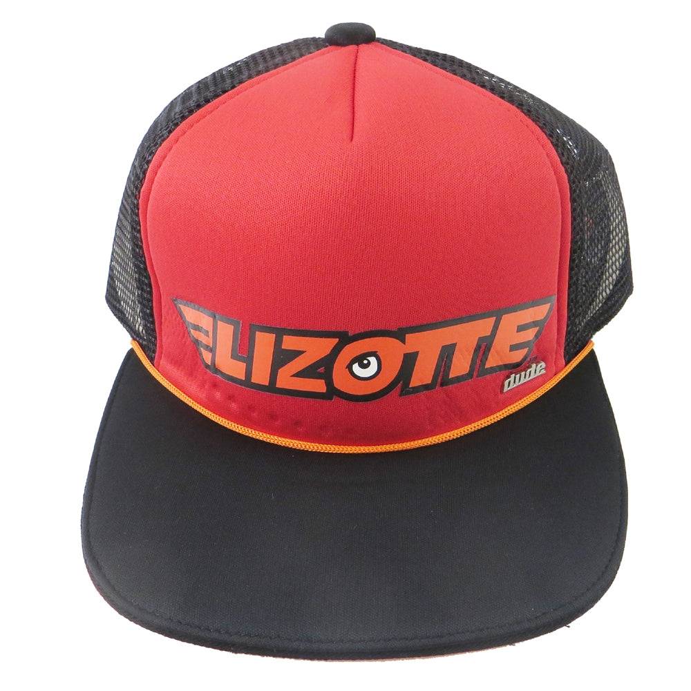 DUDE Apparel S / M / Red / Black DUDE Simon Lizotte Trucker Cap Adjustable Mesh Disc Golf Hat