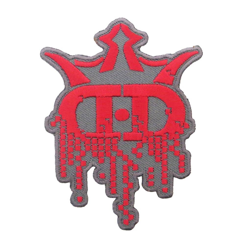 Dynamic Discs Accessory Red Dynamic Discs Digital D's Iron-On Disc Golf Patch