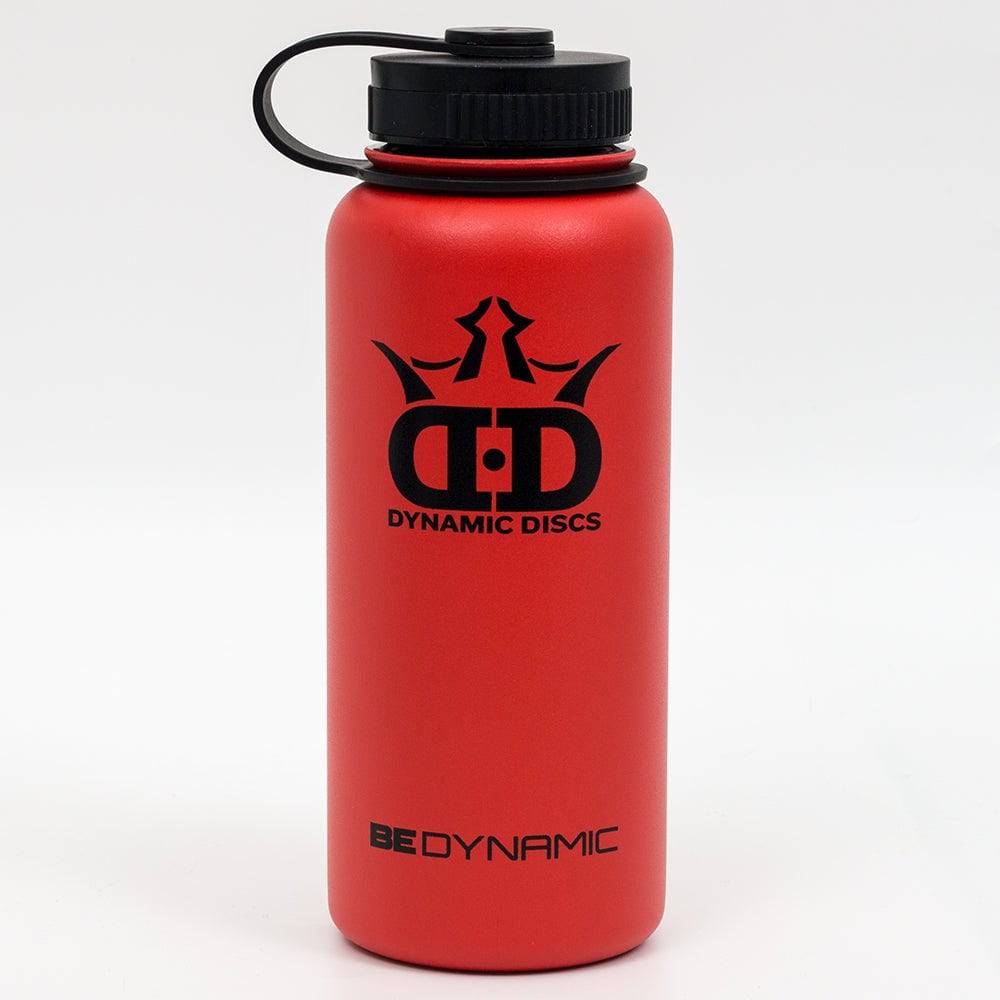 Dynamic Discs Accessory Red Dynamic Discs Logo 32 oz. Stainless Steel Insulated Canteen