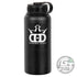 Dynamic Discs Accessory Black Dynamic Discs Logo 32 oz. Stainless Steel Insulated Water Bottle