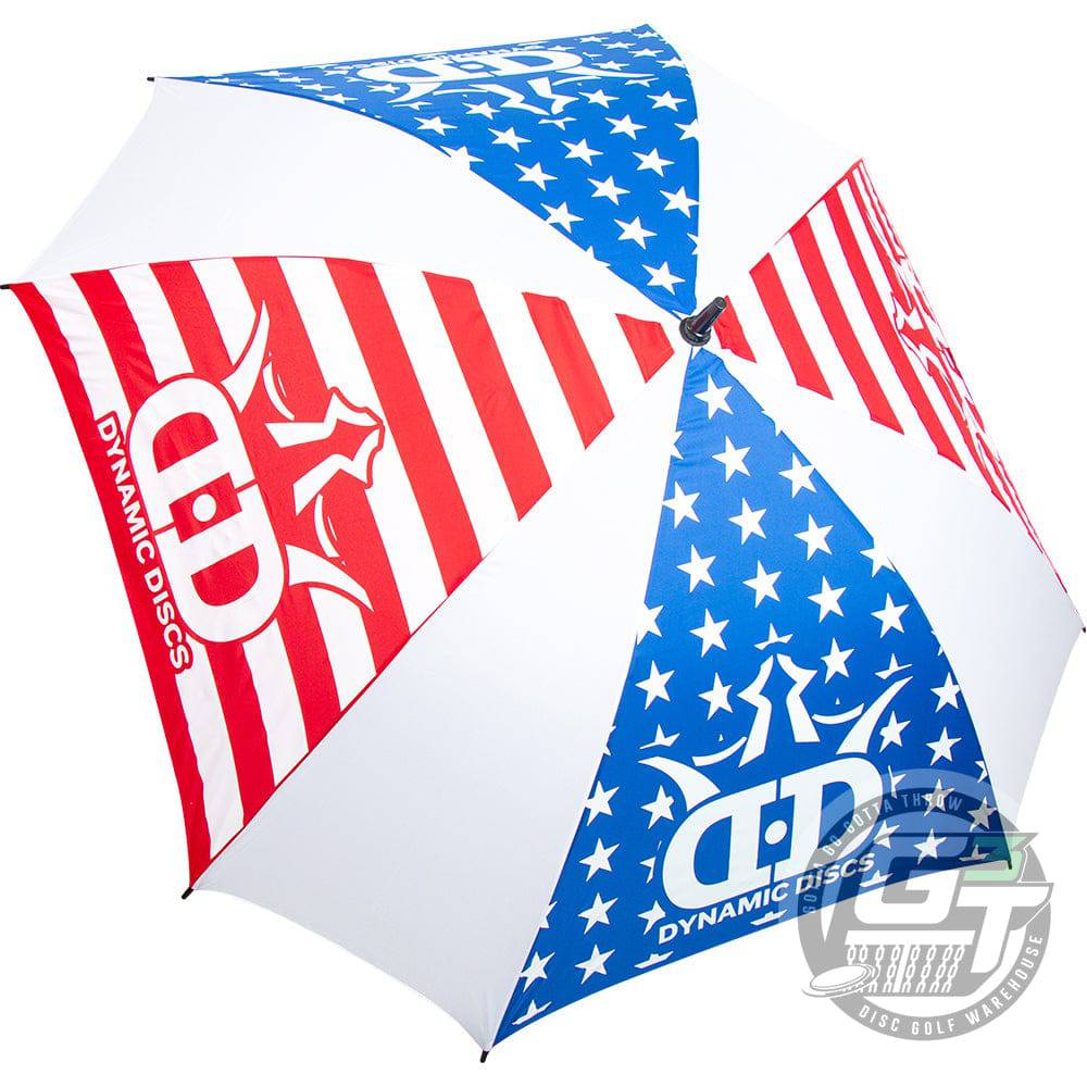 Dynamic Discs Accessory Red / White / Blue Dynamic Discs Square Disc Golf Umbrella