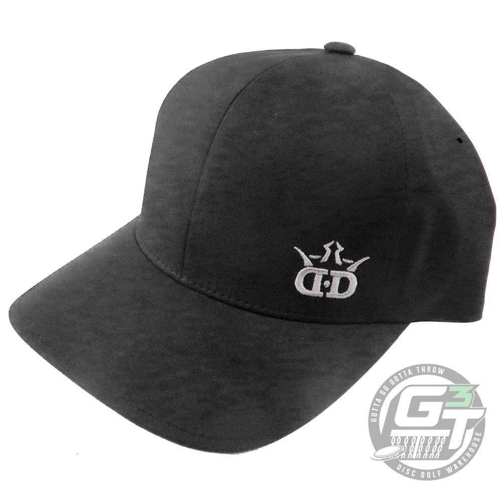 Dynamic Discs Apparel S / M / Black Dynamic Discs DD Logo FlexFit Delta Disc Golf Hat