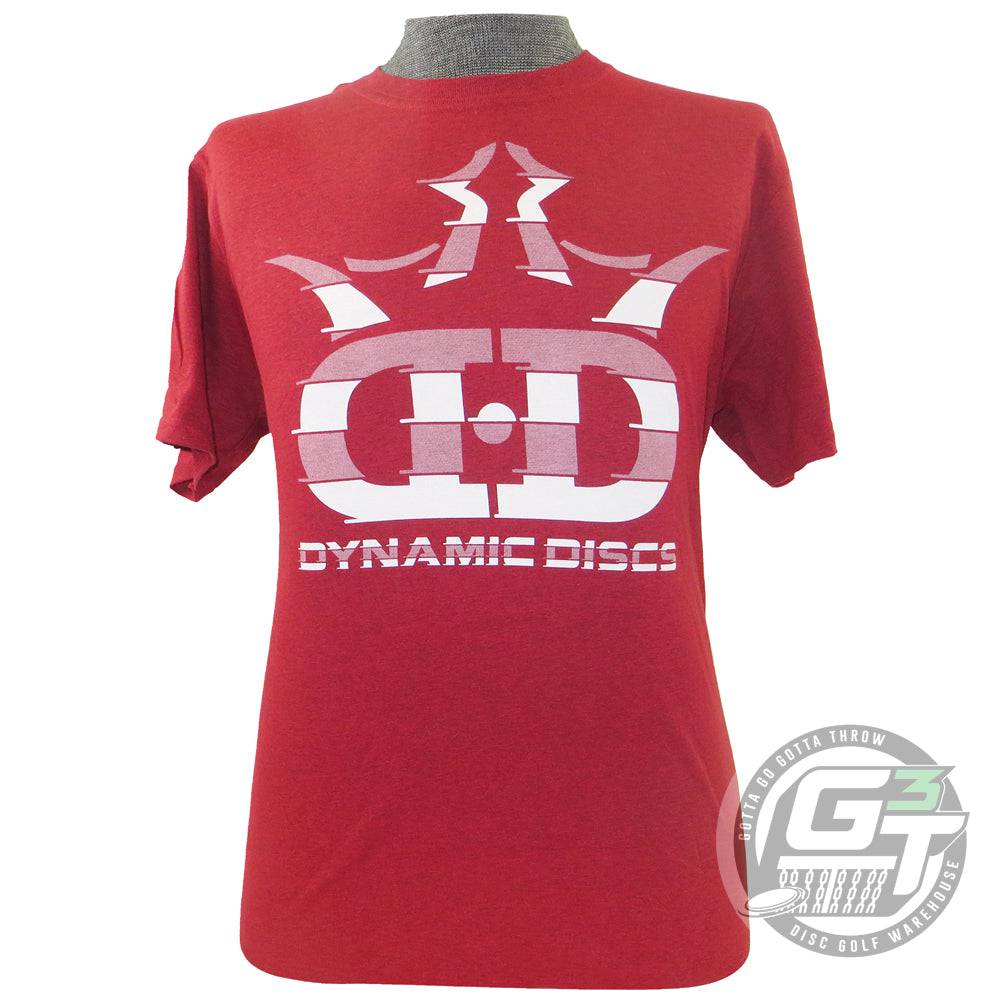 Dynamic Discs Apparel M / Red Dynamic Discs FadeAway Short Sleeve Disc Golf T-Shirt