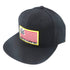 Dynamic Discs Apparel Black Dynamic Discs Flag Patch Snapback Flatbill Disc Golf Hat