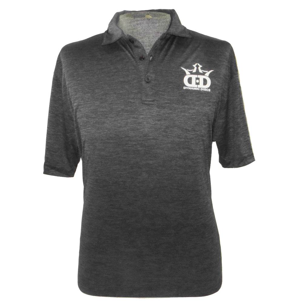 Dynamic Discs Apparel Dynamic Discs Heather Short Sleeve Performance Disc Golf Polo Shirt