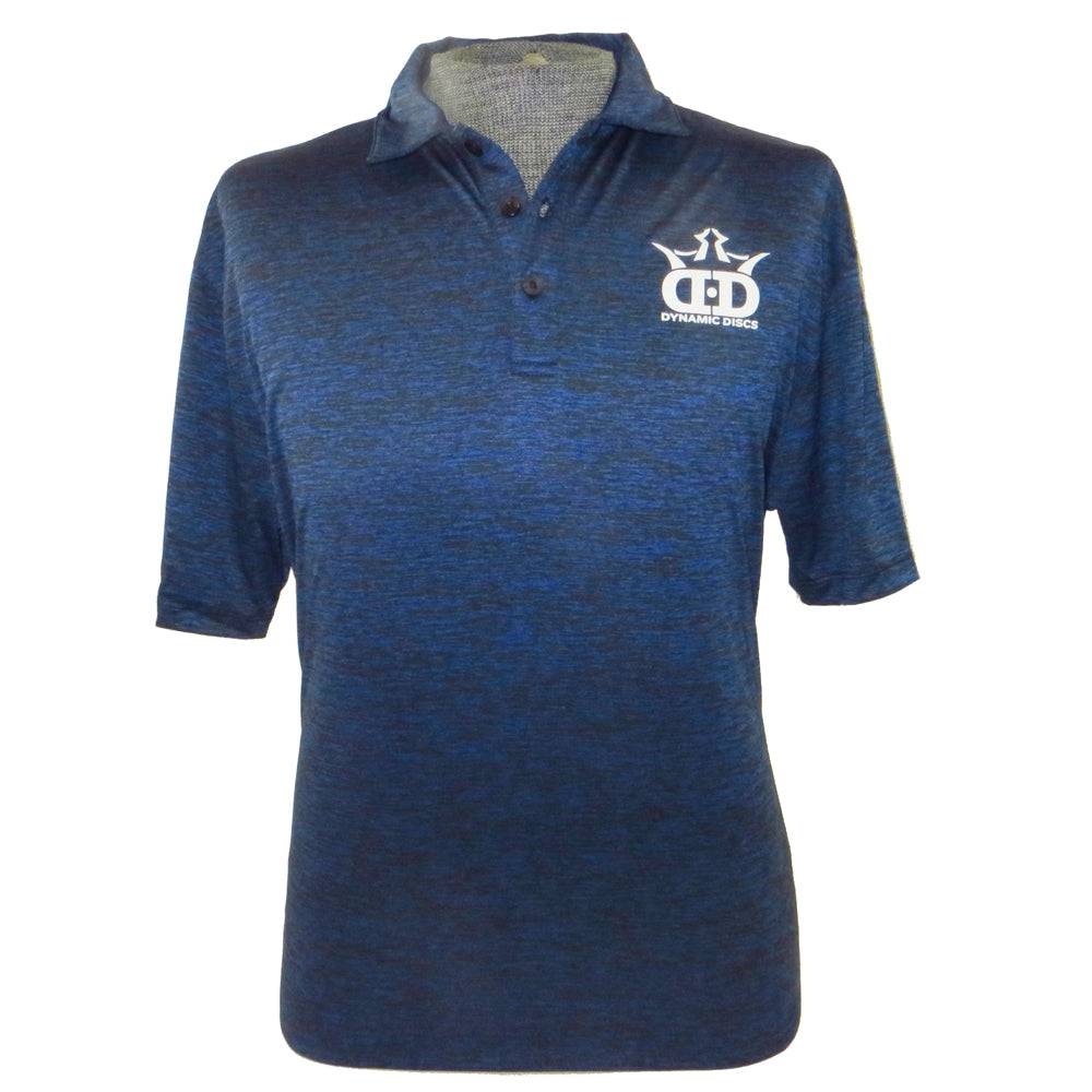 Dynamic Discs Apparel Dynamic Discs Heather Short Sleeve Performance Disc Golf Polo Shirt