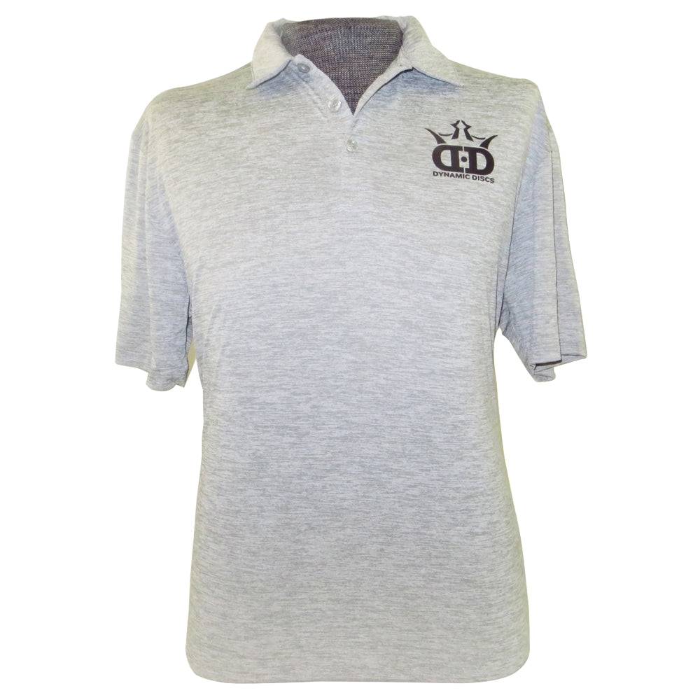 Dynamic Discs Apparel Dynamic Discs Heather Short Sleeve Performance Disc Golf Polo Shirt