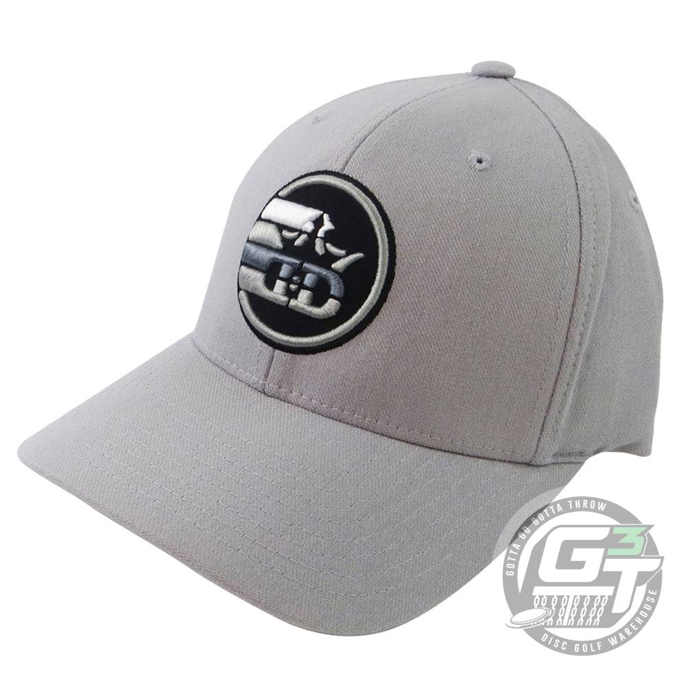 Dynamic Discs Apparel S / M / Gray Dynamic Discs In Flight FlexFit Disc Golf Hat