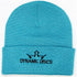 Dynamic Discs Apparel Teal Dynamic Discs King D's Logo Knit Beanie Winter Disc Golf Hat