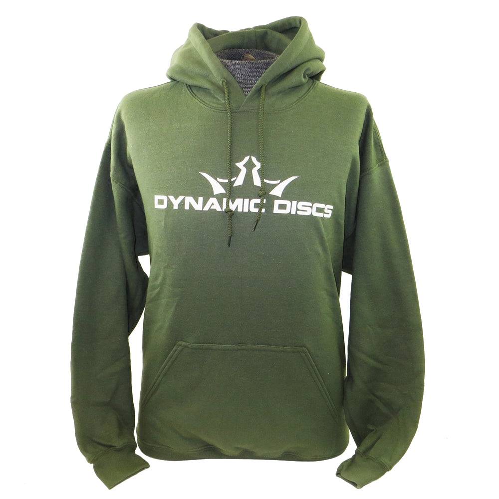 Dynamic Discs Apparel M / Green Dynamic Discs King D's Logo Pullover Hoodie Disc Golf Sweatshirt