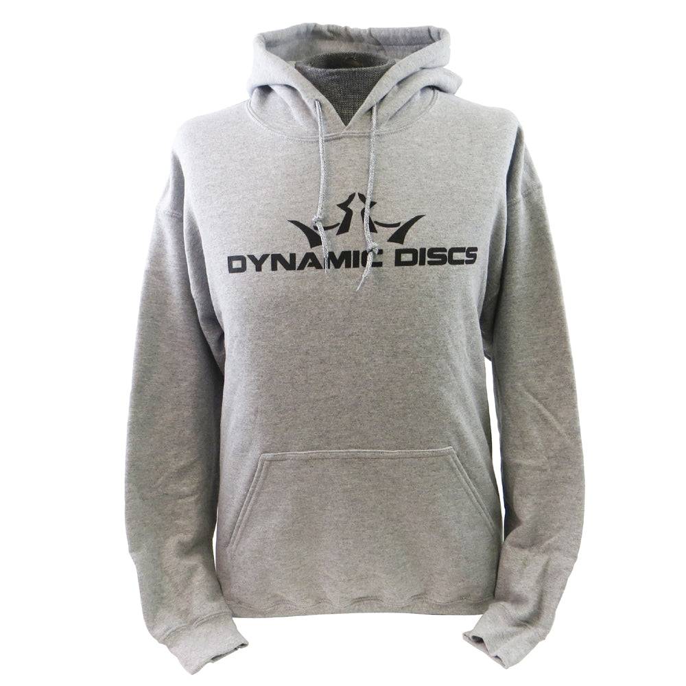 Dynamic Discs Apparel M / Light Gray Dynamic Discs King D's Logo Pullover Hoodie Disc Golf Sweatshirt