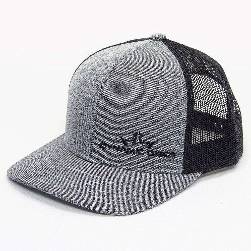 Dynamic Discs Apparel Gray / Black Dynamic Discs King D's Logo Snapback Mesh Disc Golf Hat