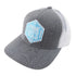 Dynamic Discs Apparel Gray / White Dynamic Discs Wheat Shield Snapback Mesh Disc Golf Hat