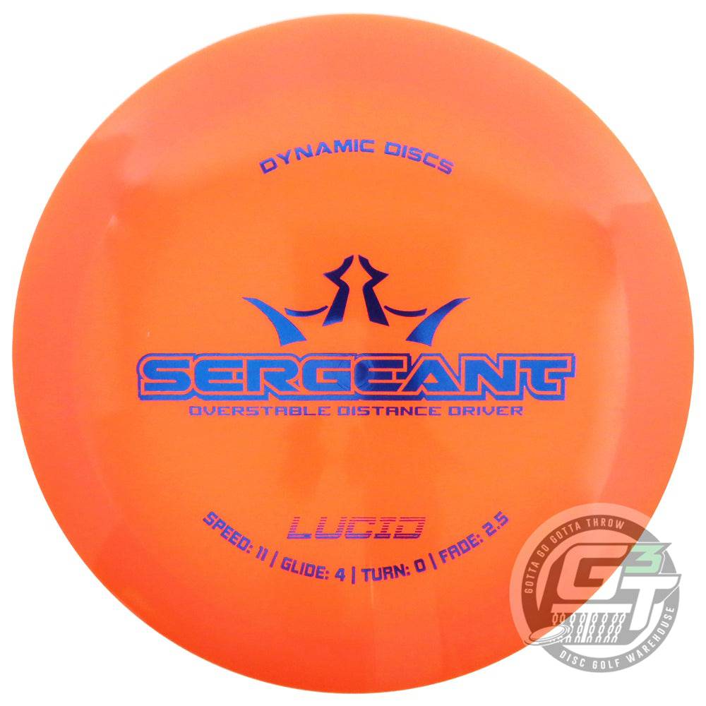 Dynamic Discs Lucid Sergeant Distance Driver Golf Disc – Minnesota Preserve