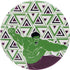 Dynamic Discs Golf Disc Dynamic Discs Marvel Hulk DyeMax Panorama Fuzion Judge Putter Golf Disc