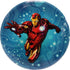 Dynamic Discs Golf Disc Dynamic Discs Marvel Iron Man DyeMax Blue Circuit Fuzion Felon Fairway Driver Golf Disc
