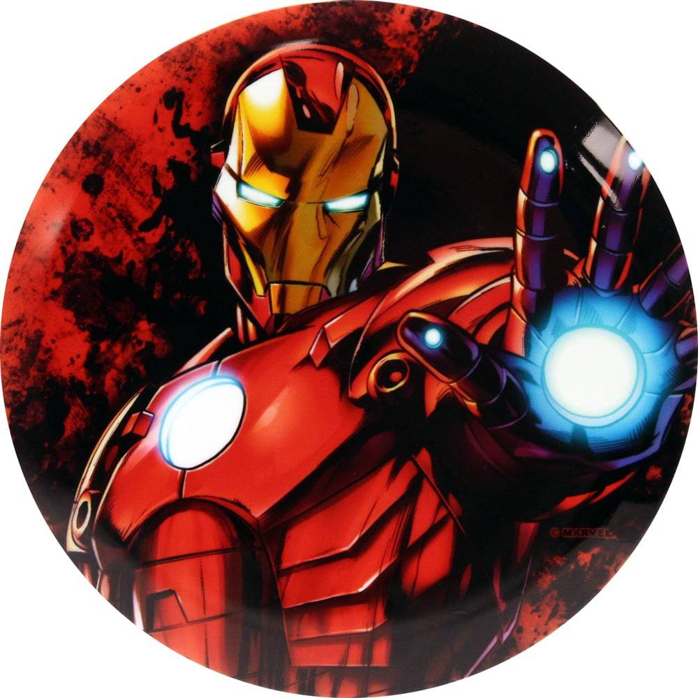 Dynamic Discs Golf Disc Dynamic Discs Marvel Iron Man DyeMax Close and Personal Fuzion Suspect Midrange Golf Disc