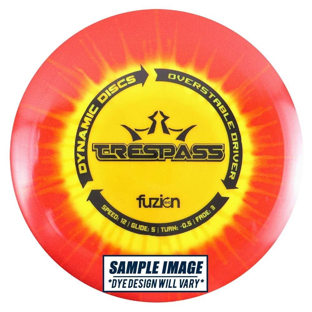 Dynamic Discs Golf Disc Dynamic Discs MyDye BioFuzion Trespass Distance Driver Golf Disc