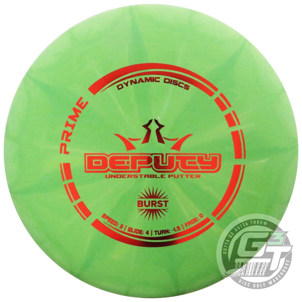 Dynamic Discs Golf Disc Dynamic Discs Prime Burst Deputy Putter Golf Disc