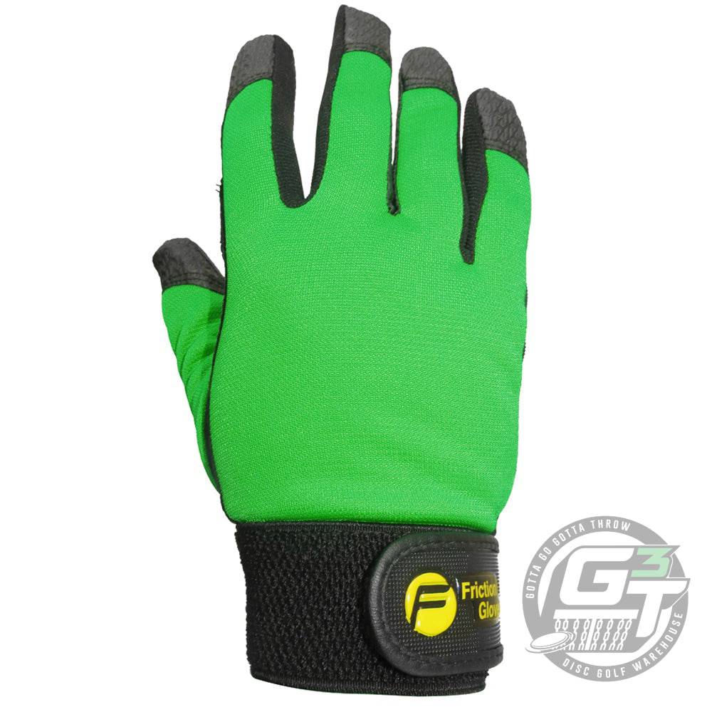 Friction Gloves Apparel Women S (16.5-17cm Length) / Green Friction 3 Ultimate Frisbee Gloves