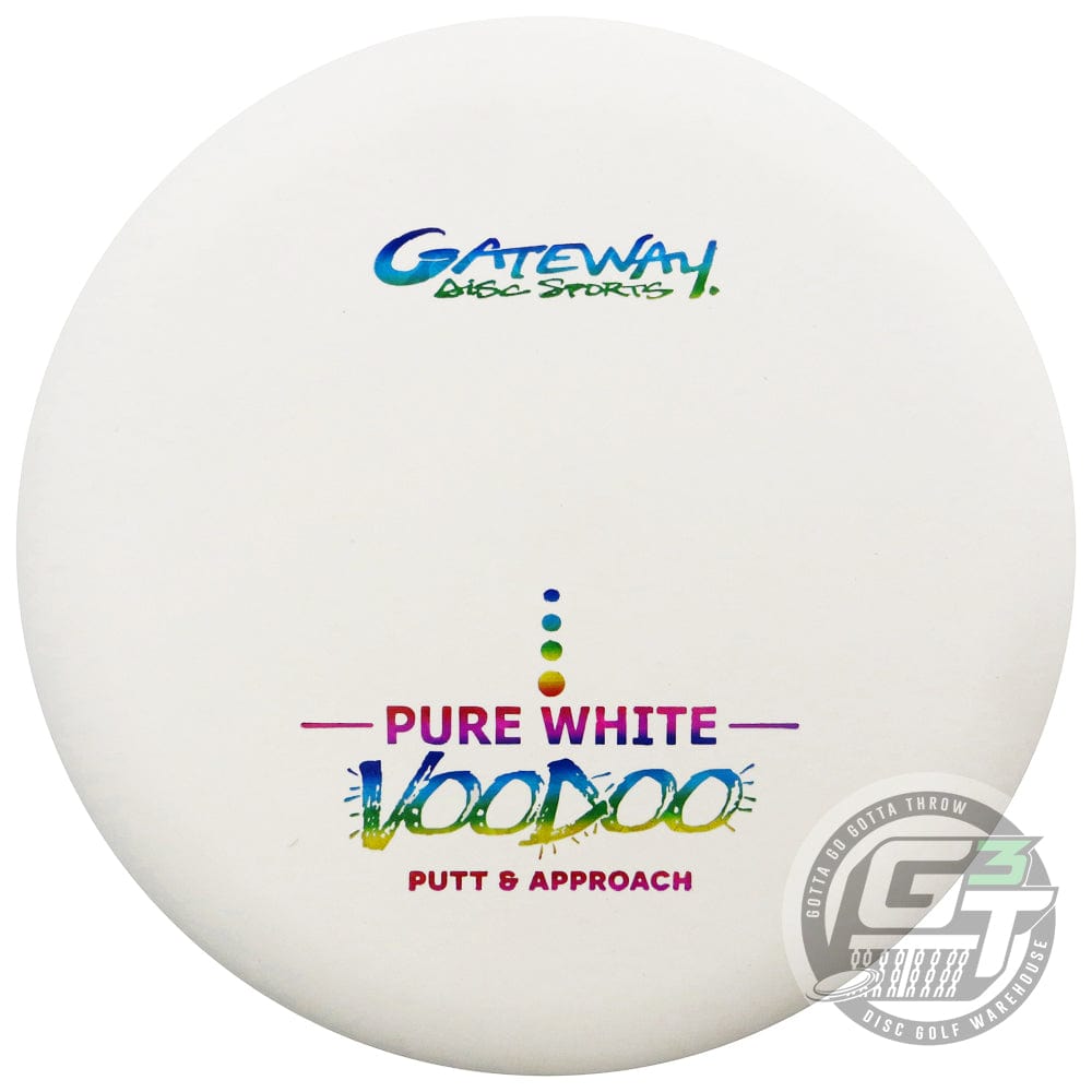 Gateway Disc Sports Golf Disc Gateway Pure White Voodoo Putter Golf Disc