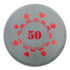 Gotta Go Gotta Throw Mini Gray / Little Flyer - 4.25" Gotta Go Gotta Throw Poker Chip 50 Inter-Locking Mini Marker Disc