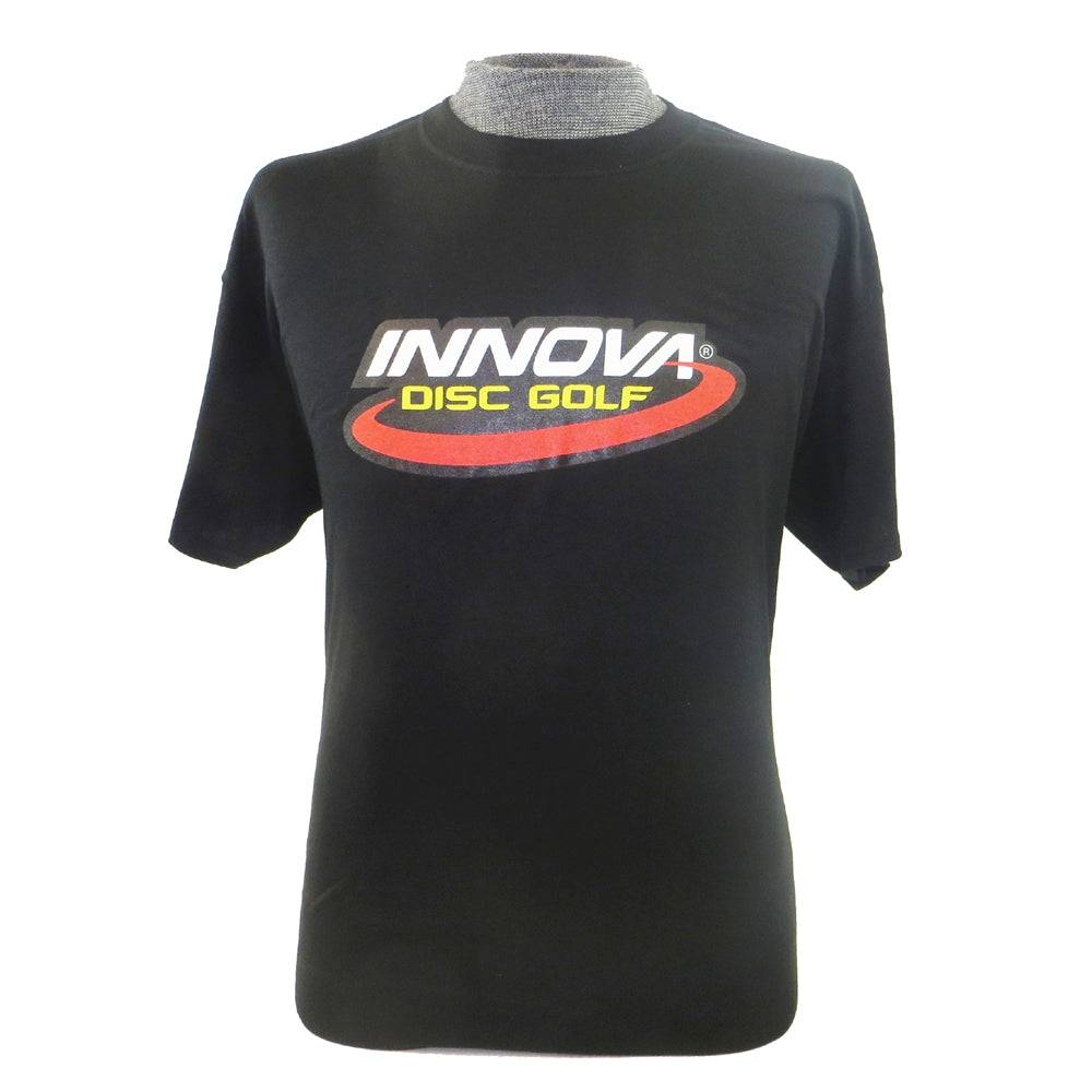 Innova Apparel S / Black Innova Logo Short Sleeve Disc Golf T-Shirt
