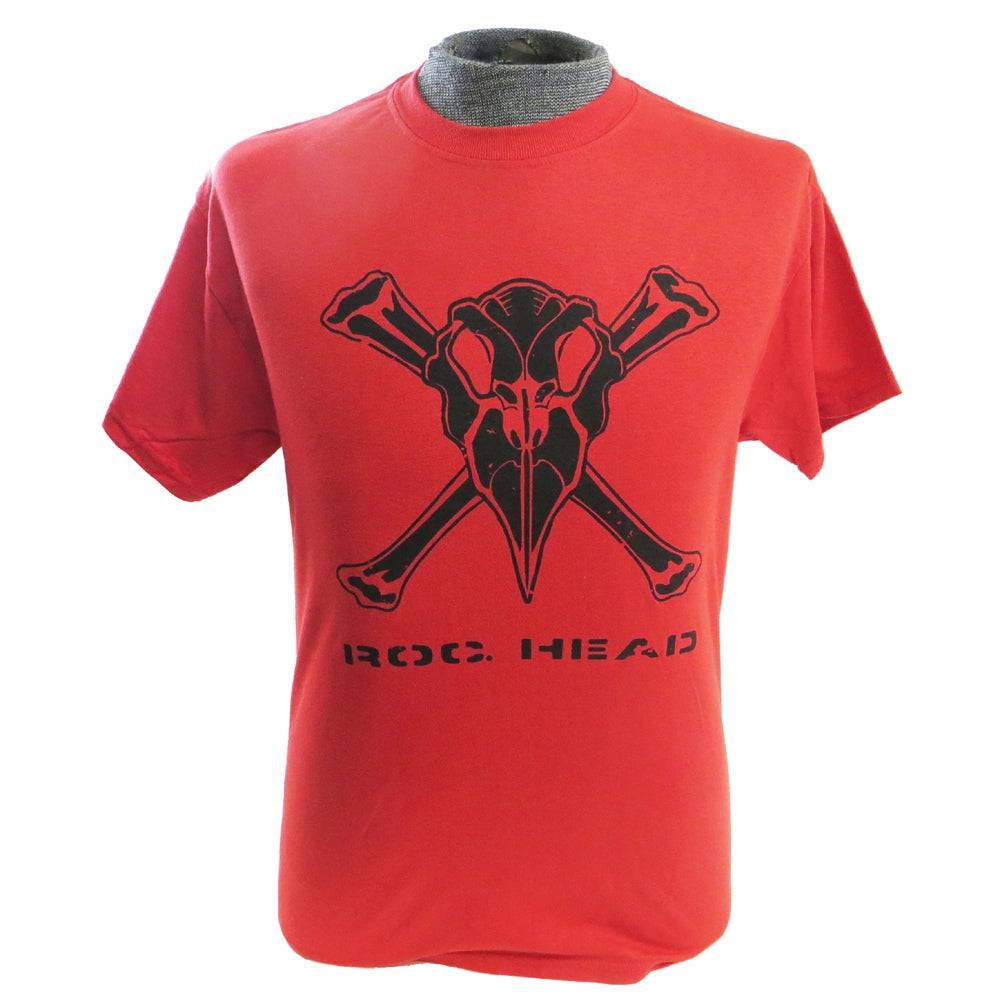 Innova Apparel S / Red Innova Roc Head Short Sleeve Disc Golf T-Shirt
