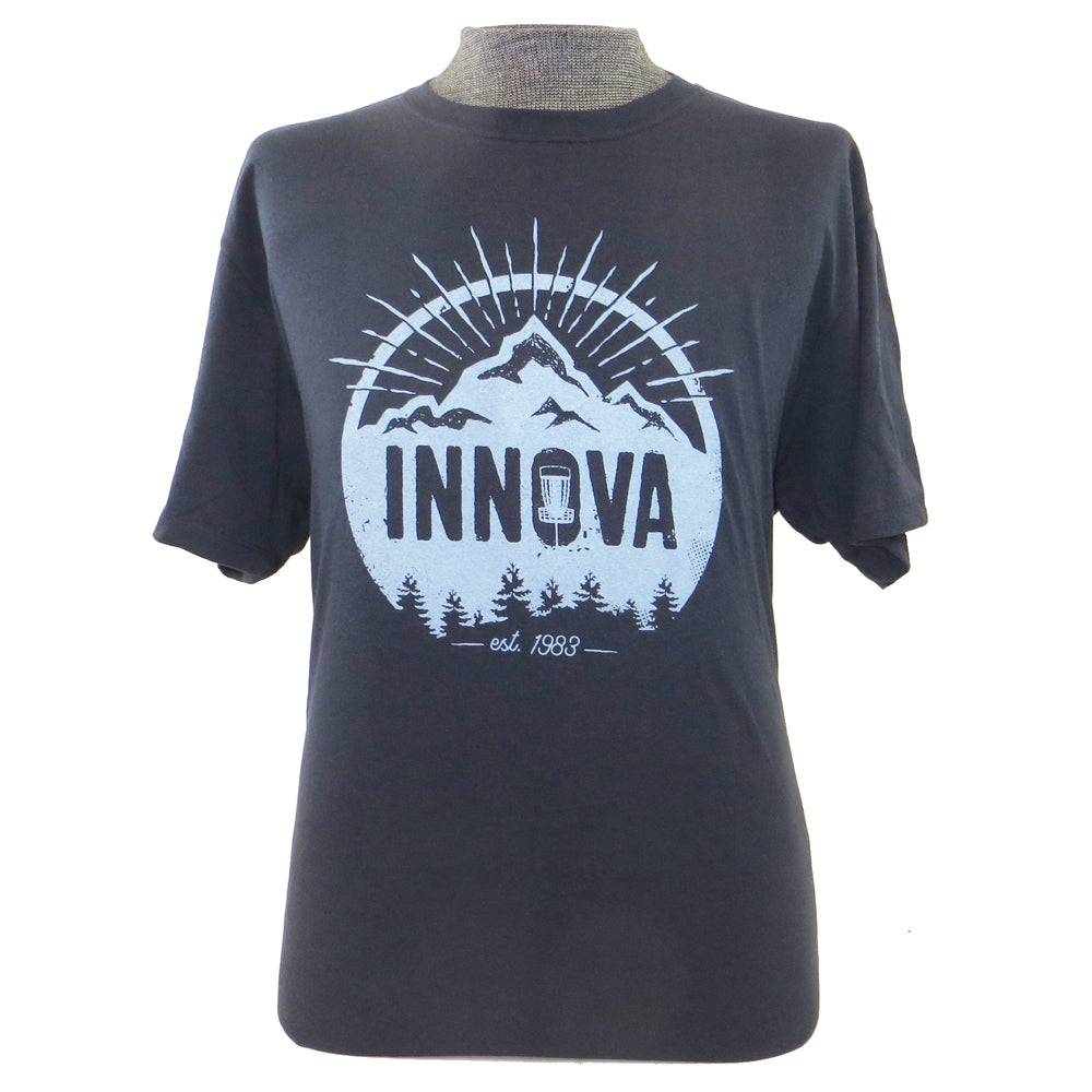 Innova Apparel S / Navy Blue Innova Summit Venture Series Short Sleeve Disc Golf T-Shirt