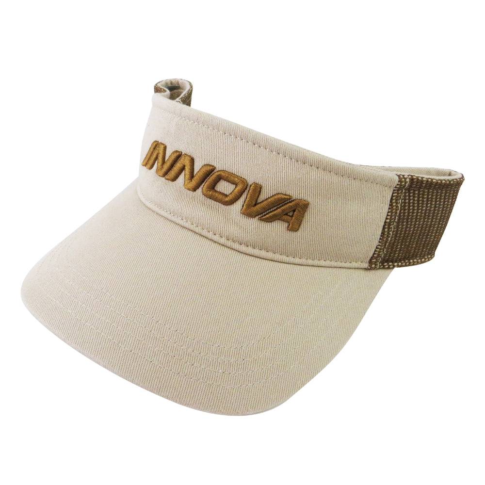 Innova Apparel Tan Innova Trucker Logo Adjustable Disc Golf Visor