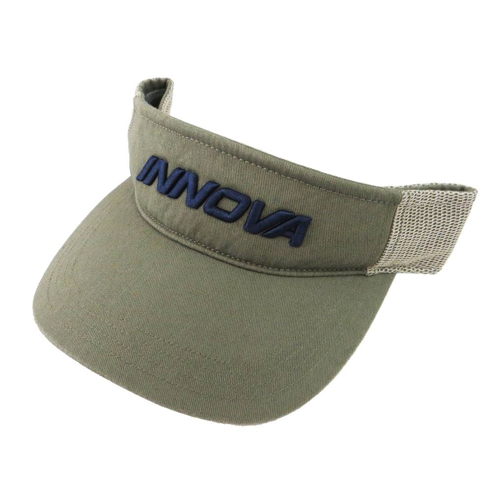 Innova Apparel Olive Green Innova Trucker Logo Adjustable Disc Golf Visor
