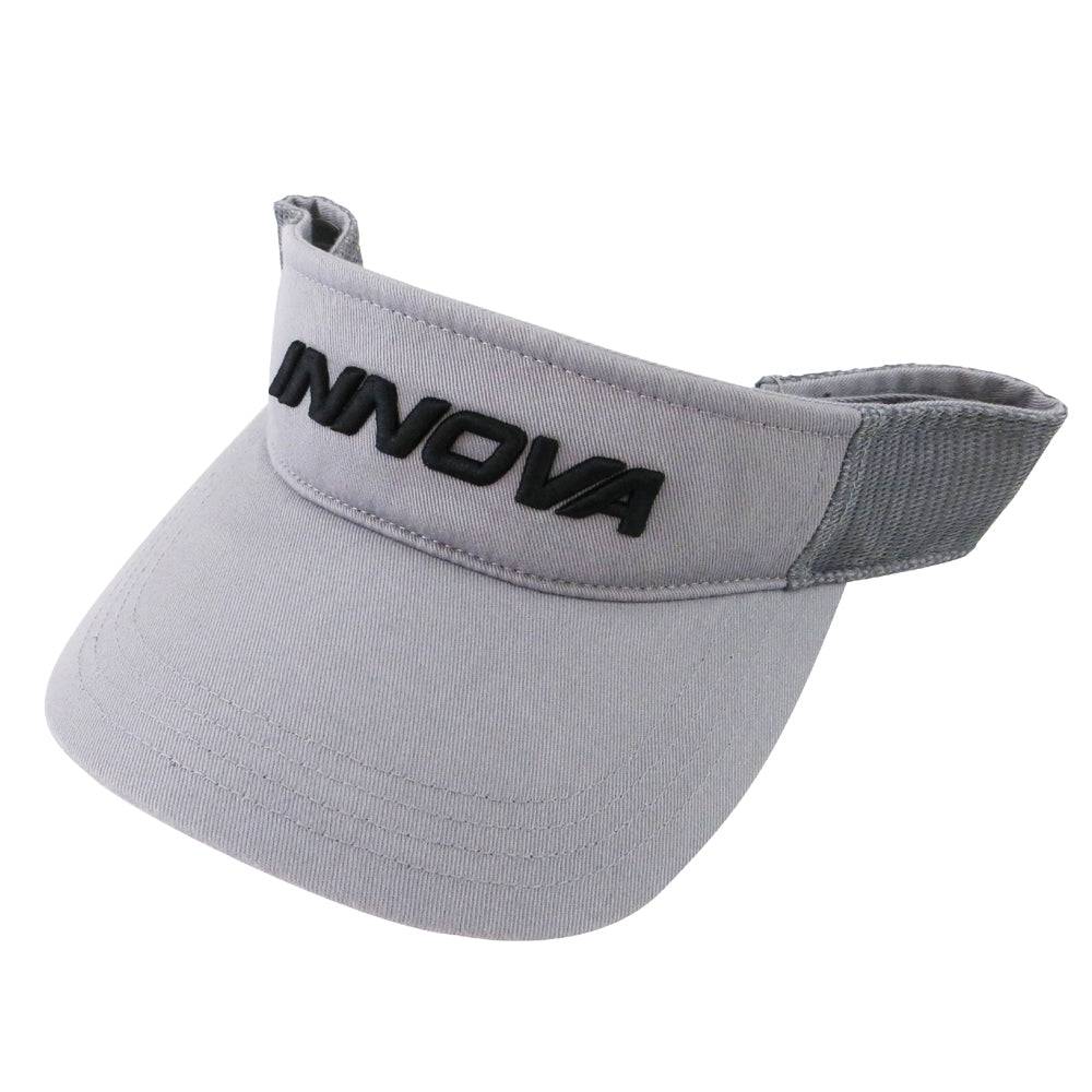 Innova Apparel Gray Innova Trucker Logo Adjustable Disc Golf Visor