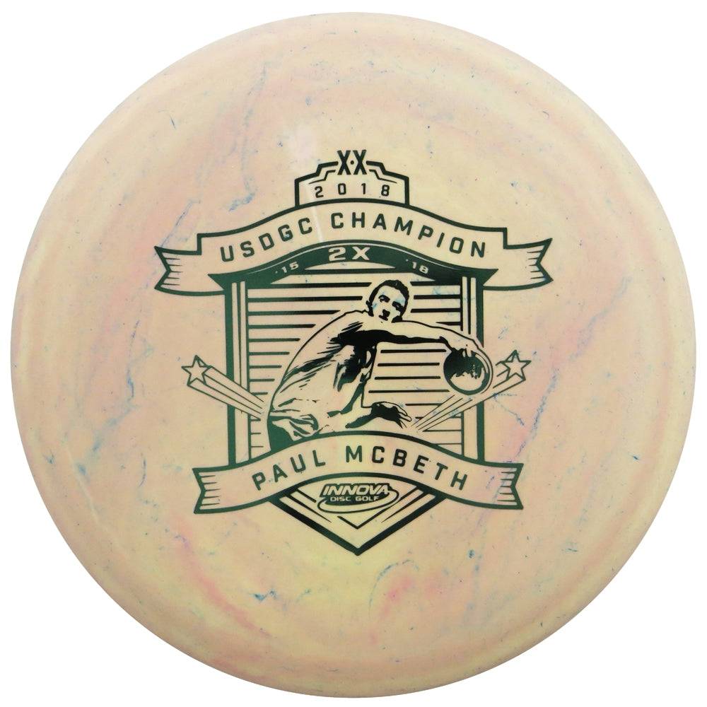 Innova Golf Disc 173-175g Innova Limited Edition 2018 Tour Series Paul McBeth 2018 USDGC Commemorative Galactic McPro Aviar Putter Golf Disc