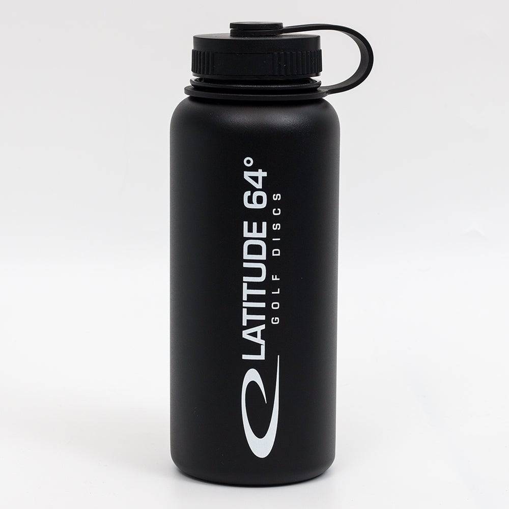 Latitude 64 Golf Discs Accessory Black Latitude 64 Logo 32 oz. Stainless Steel Insulated Canteen
