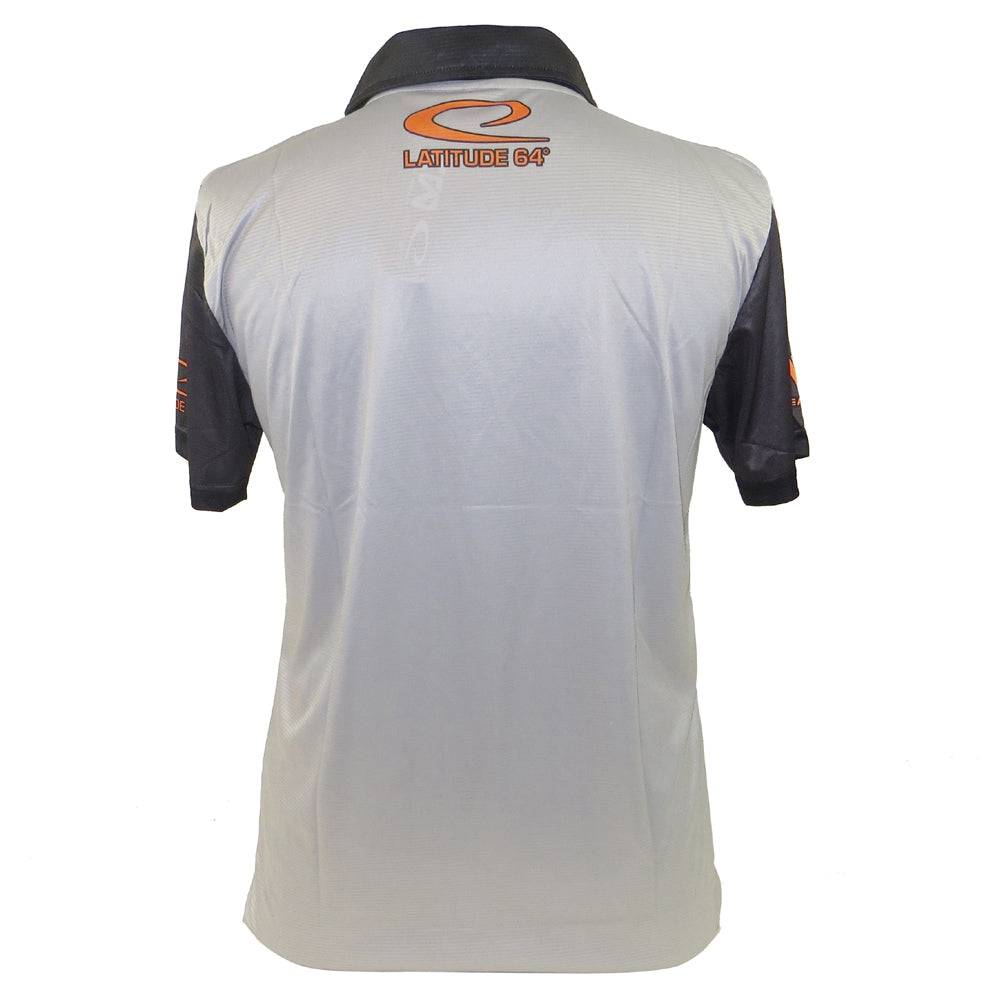 Latitude 64 Golf Discs Apparel Latitude 64 Accent Sublimated Short Sleeve Performance Disc Golf Polo Shirt