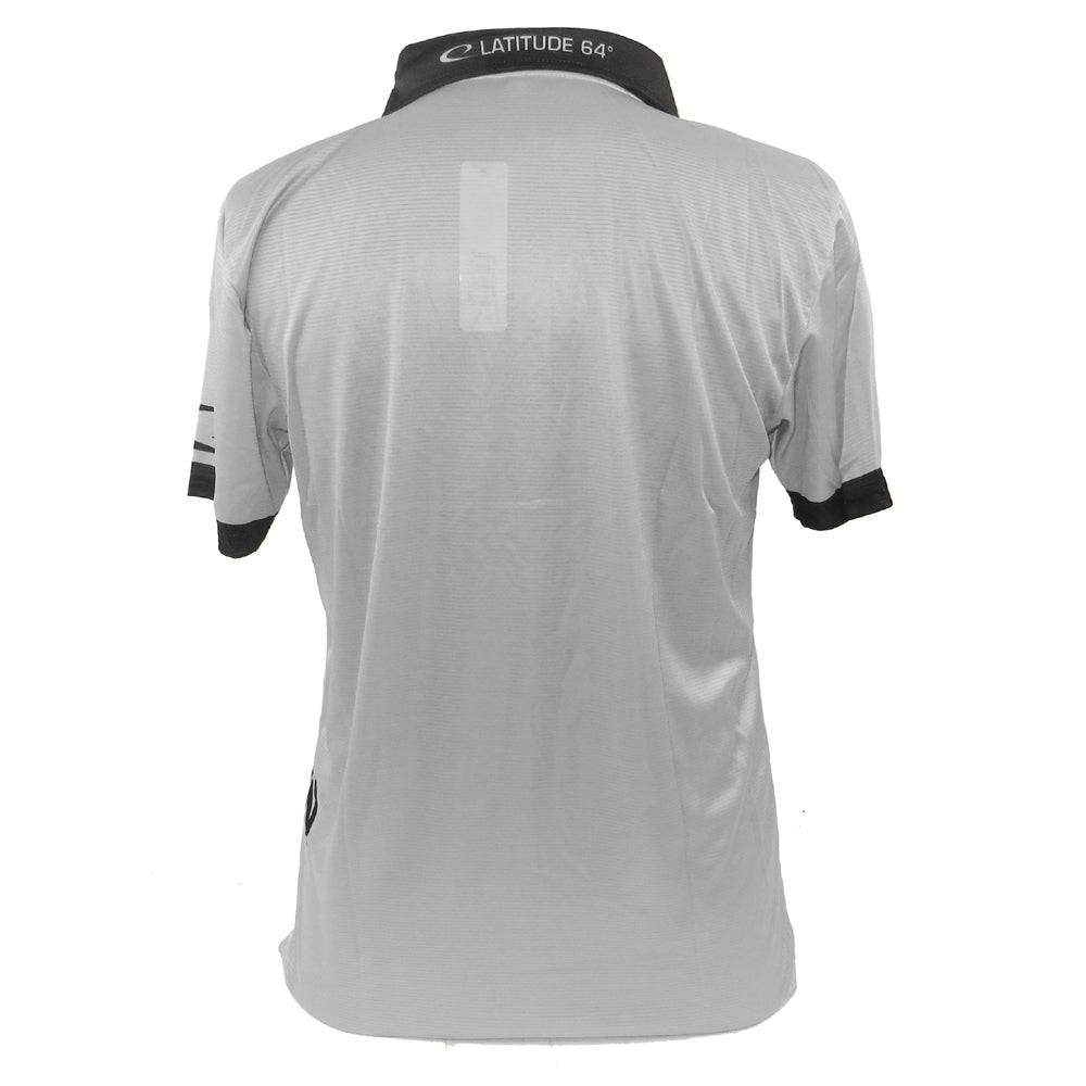 Latitude 64 Golf Discs Apparel Latitude 64 Fence Sublimated Short Sleeve Performance Disc Golf Polo Shirt