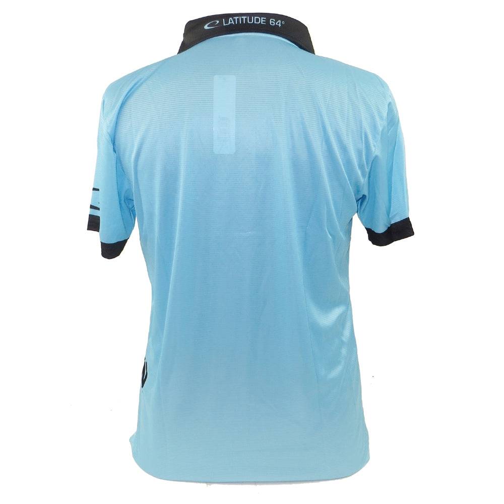 Latitude 64 Golf Discs Apparel Latitude 64 Fence Sublimated Short Sleeve Performance Disc Golf Polo Shirt