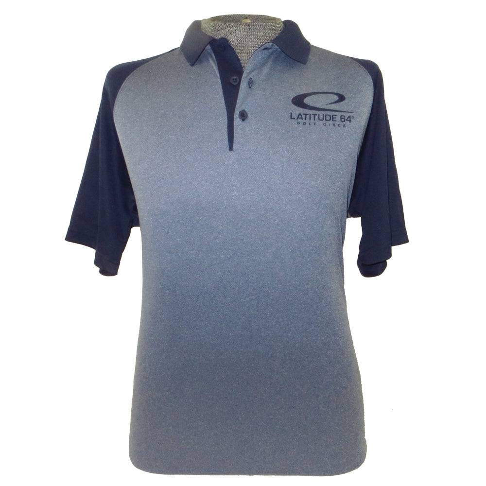 Latitude 64 Golf Discs Apparel Latitude 64 Swoosh Short Sleeve Performance Disc Golf Polo Shirt