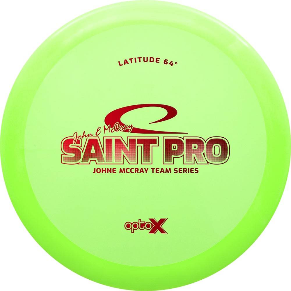 Latitude 64 Golf Discs Golf Disc Latitude 64 Limited Edition 2018 Team Series John E McCray Opto-X Saint Pro Fairway Driver Golf Disc