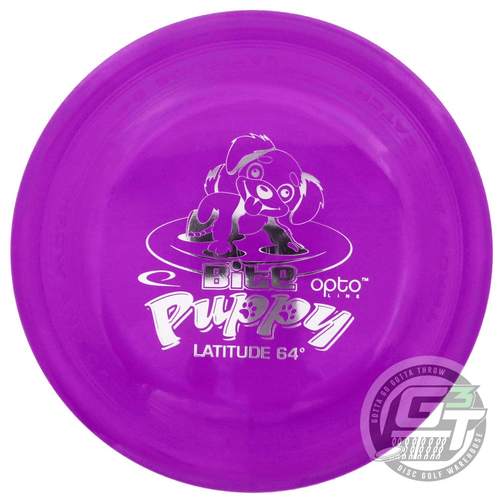 Latitude 64 Golf Discs Ultimate Purple Latitude 64 Opto Bite Puppy Dog & Catch Disc
