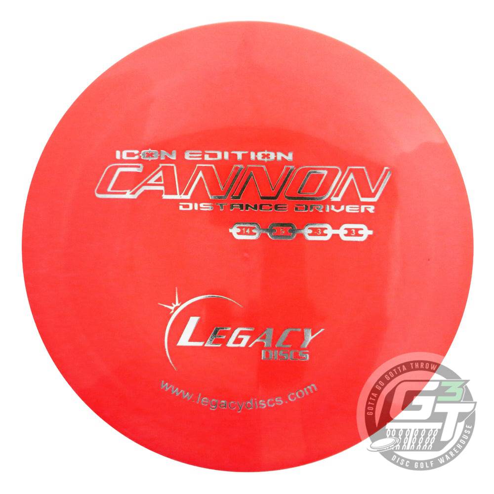 Legacy Discs Golf Disc Legacy Icon Edition Cannon Distance Driver Golf Disc