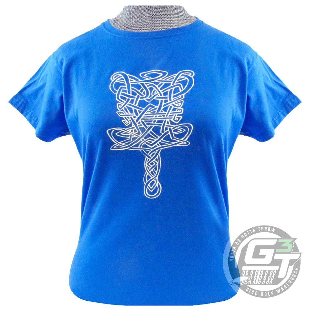 Long Tee Disc Golf Apparel Long Tee Disc Golf Ladies Infinite Basket Short Sleeve Disc Golf T-Shirt