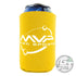 MVP Disc Sports Accessory Yellow MVP Disc Sports Orbit Logo Koozie Beverage Cooler