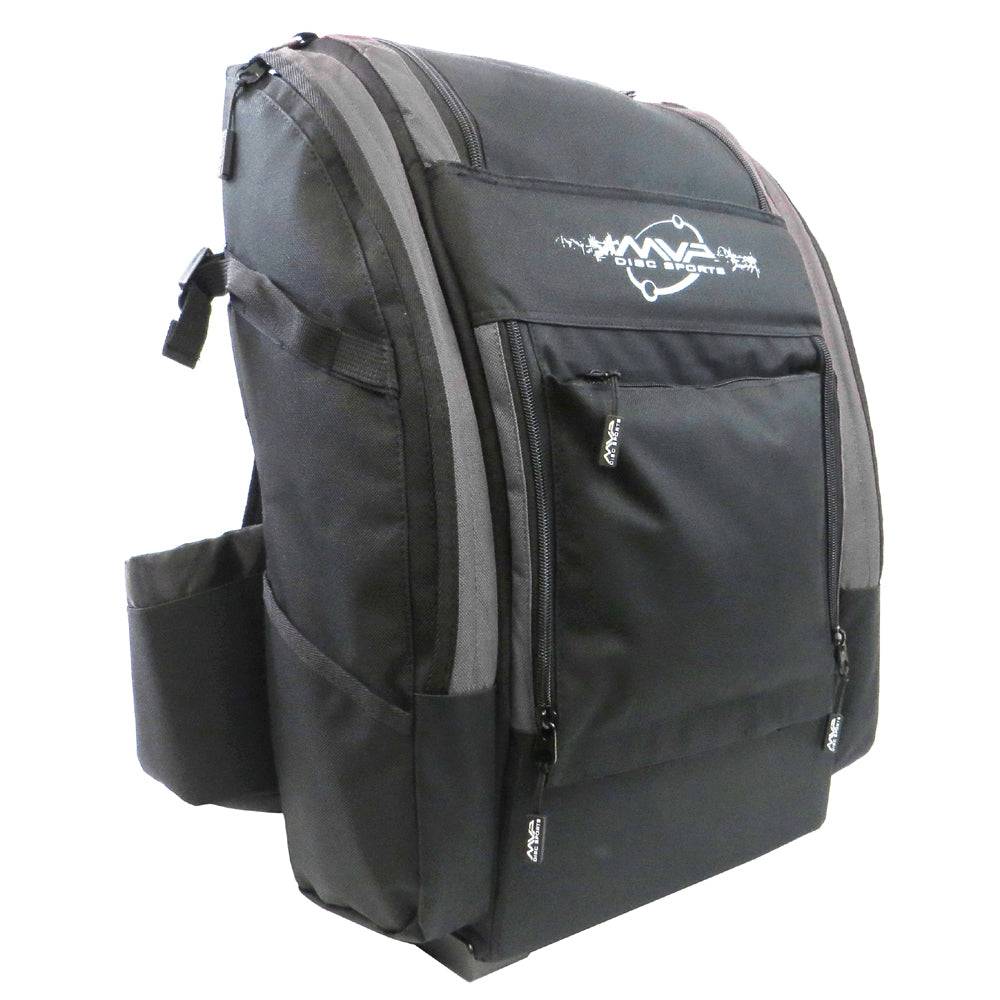 MVP Disc Sports Bag Gray MVP Voyager Pro Backpack Disc Golf Bag